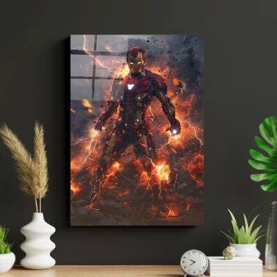 Iron Man Metal Poster Tablo - 1